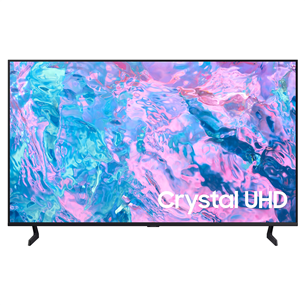 Samsung Crystal CU7092, 50'', 4K UHD, LED LCD, черный - Телевизор