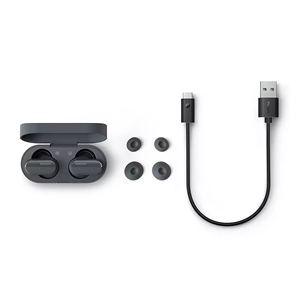 Philips TAT3508, active noise-cancelling, black - Wireless Earbuds
