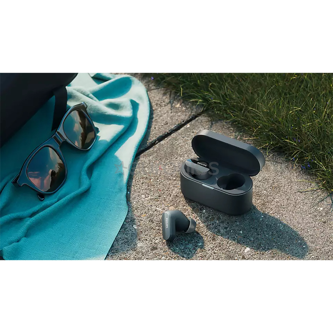 Philips TAT3508, активное шумоподавление, черный - Беспроводные наушники