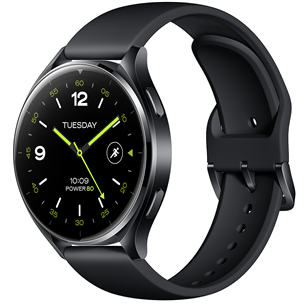 Xiaomi Watch 2, melna - Viedpulkstenis