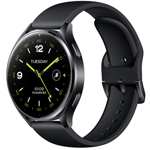 Xiaomi Watch 2, melna - Viedpulkstenis BHR8035GL