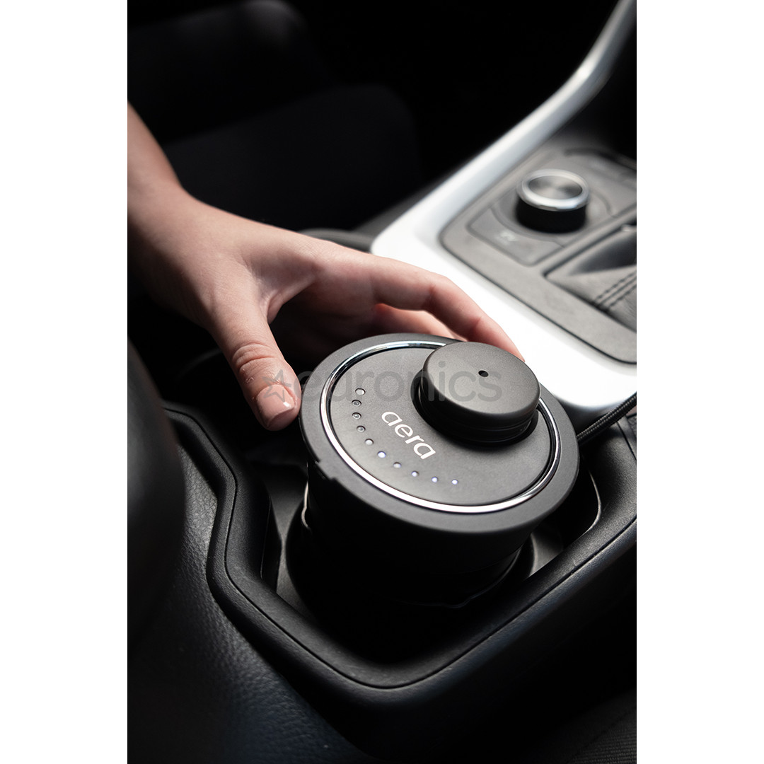 Aera Go, melna - Auto aromātu difuzors