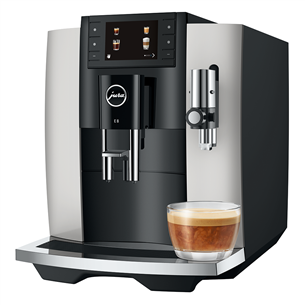 JURA E8 Platin (EC), grey - Espresso machine 15582