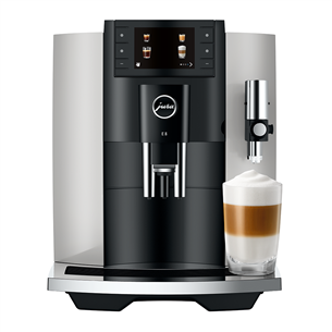 JURA E8 Platin (EC), grey - Espresso machine