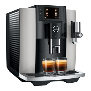 JURA E8 Platin (EC), grey - Espresso machine