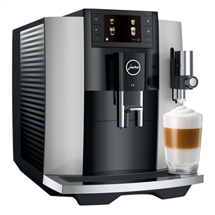 JURA E8 Platin (EC), grey - Espresso machine