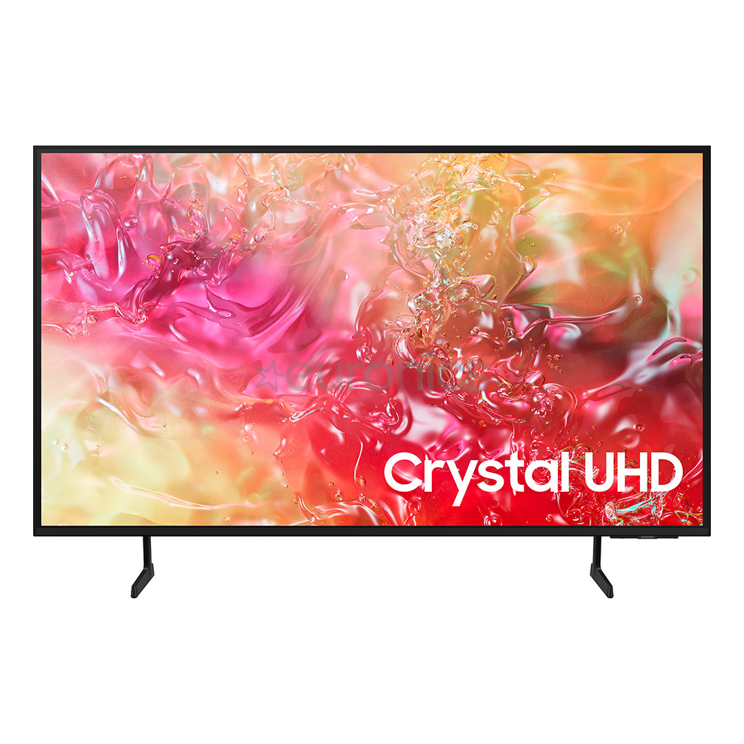 Samsung DU7172, 65'', 4K UHD, LED LCD, melna - Televizors