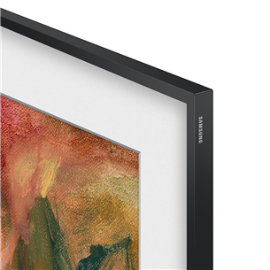Samsung The Frame (2024) LS03D, 75'', 4K UHD, QLED, melna - Televizors