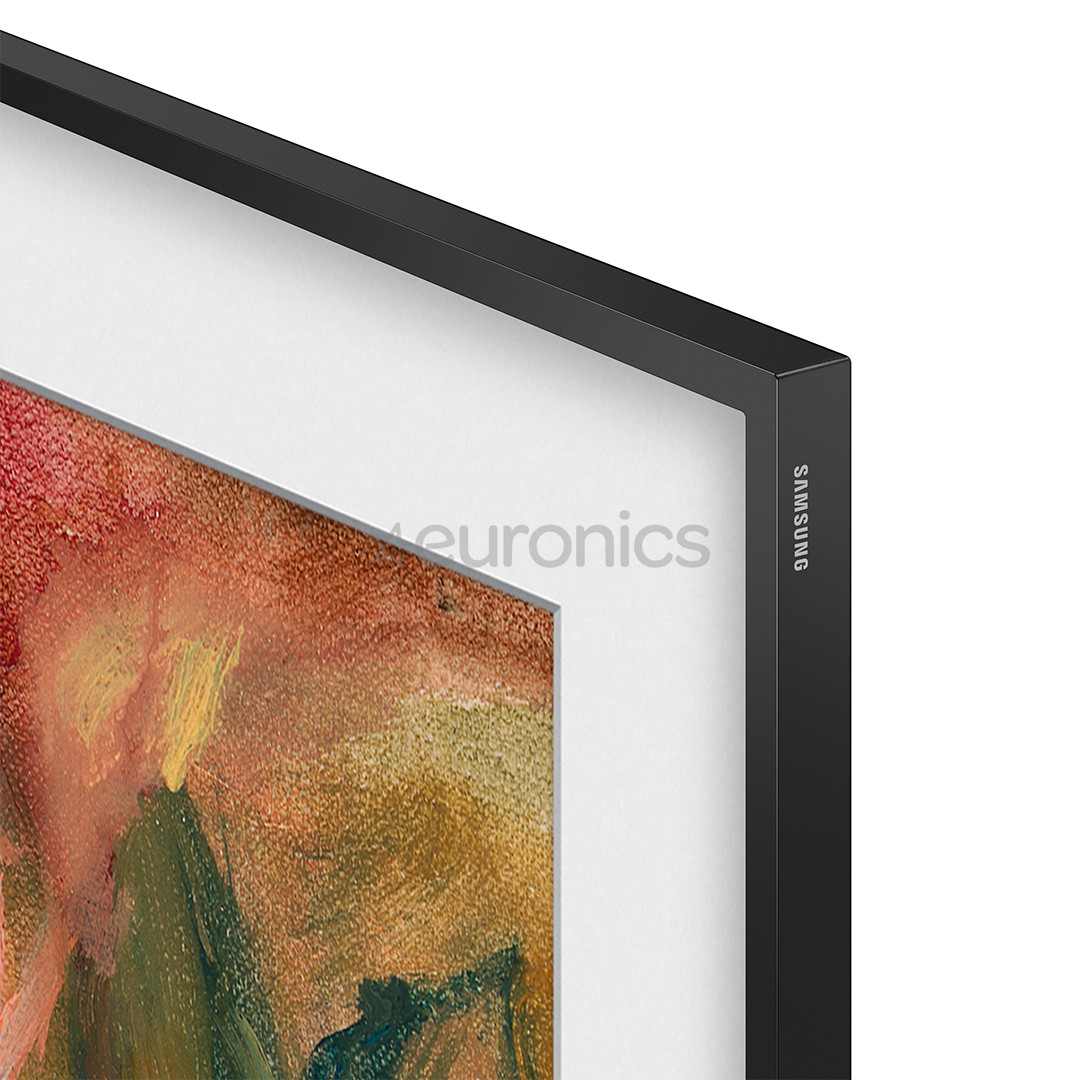 Samsung The Frame (2024) LS03D, 65'', 4K UHD, QLED, melna - Televizors