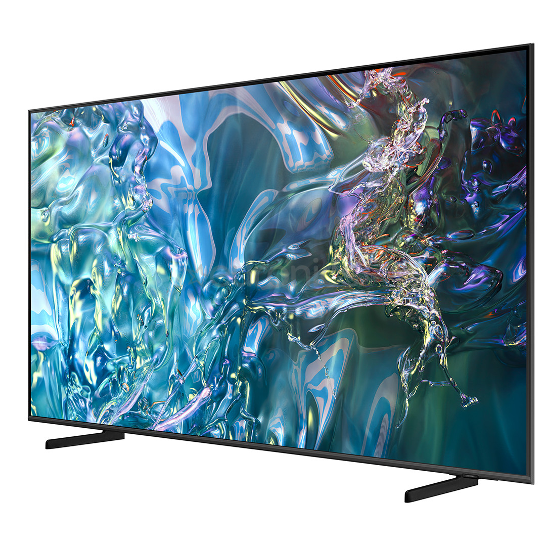 Samsung Q60D, 55'', 4K UHD, QLED, pelēka/melna - Televizors