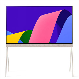 LG OLED Objet Collection Posé, 55'', 4K UHD, OLED, золотистый/бежевый - Телевизор