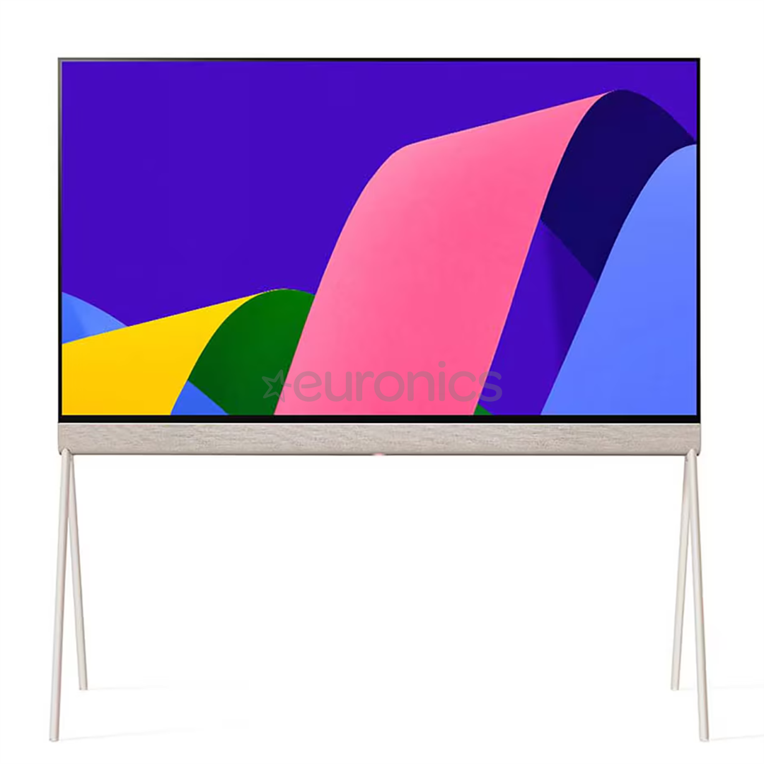 LG OLED Objet Collection Posé, 55'', 4K UHD, OLED, золотистый/бежевый - Телевизор