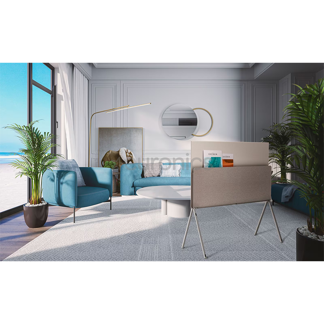 LG OLED Objet Collection Posé, 55'', 4K UHD, OLED, золотистый/бежевый - Телевизор