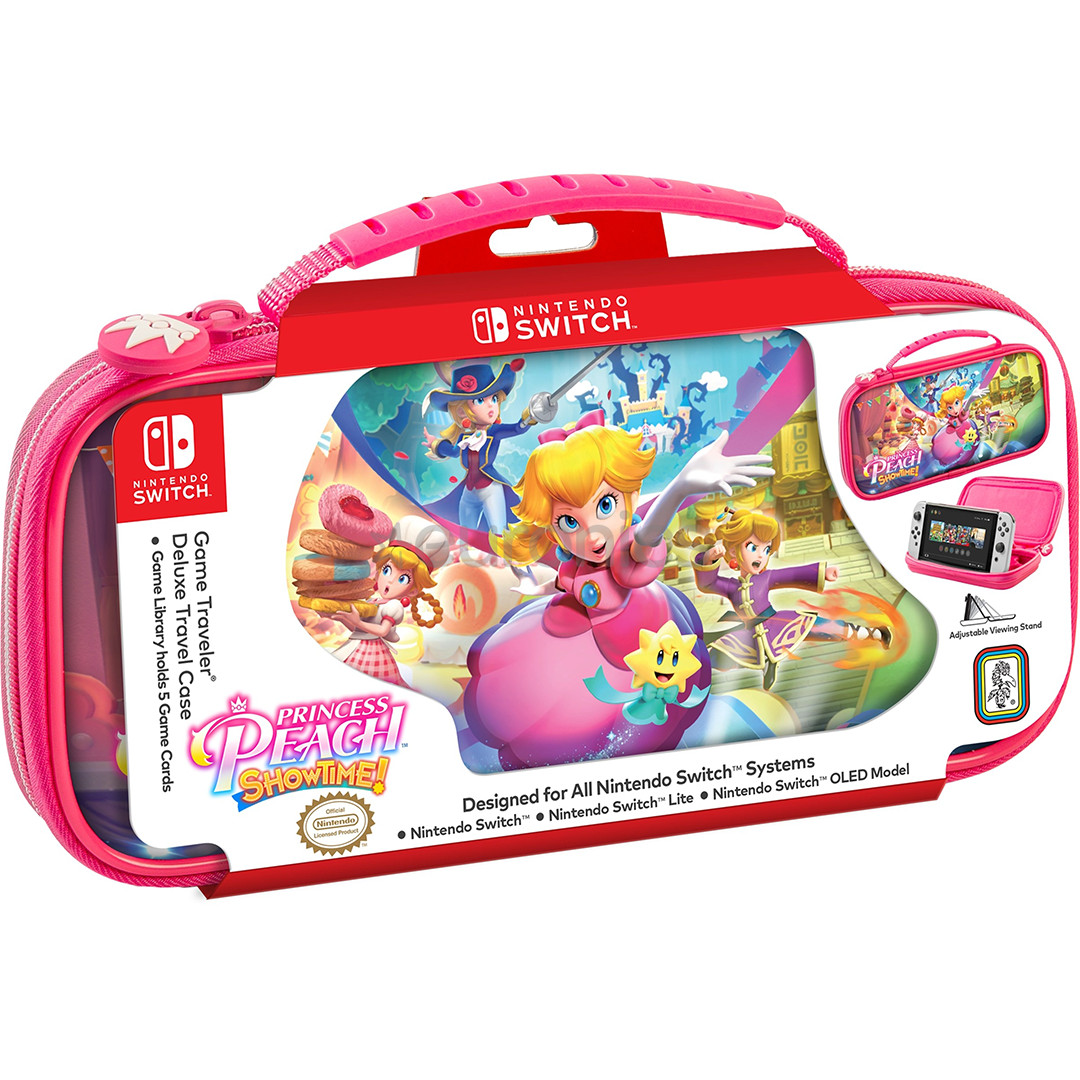 RDS Industries Game Traveler Deluxe Princess Peach Showtime, Nintendo Switch, pink - Travel case