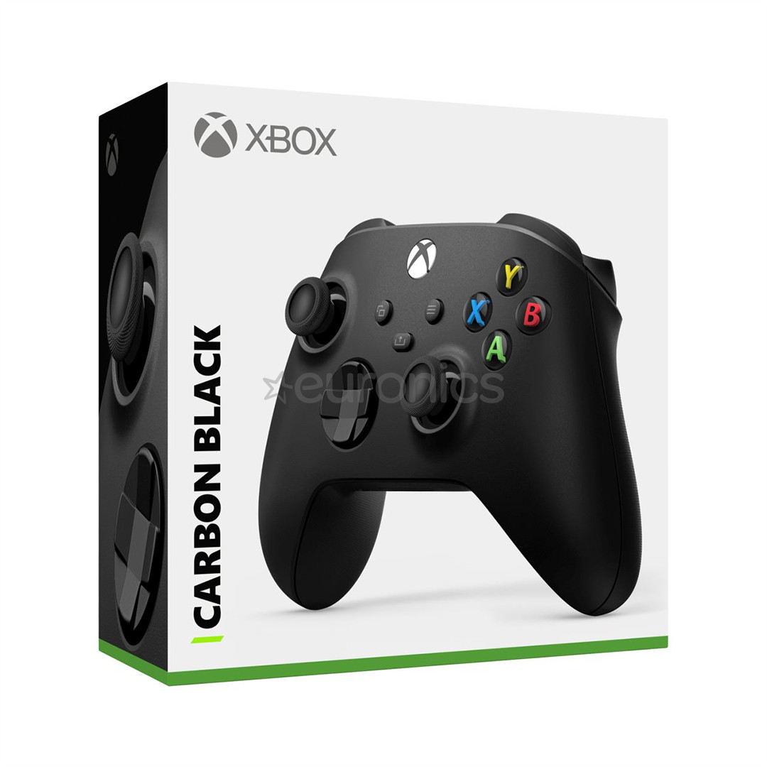 Microsoft Xbox Wireless Controller, Xbox One / Series X/S, melna - Bezvadu kontrolieris