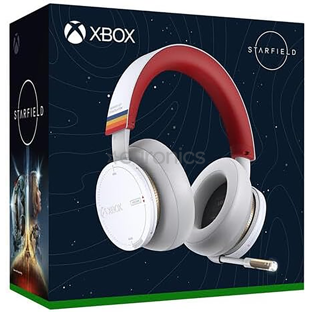 Xbox Wireless Headset Starfield Limited Edition, white/red - Wireless Headset