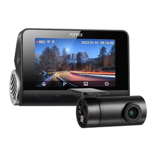 70mai Dash Cam 4K A810 and RC12 Rear Cam, melna - Videoreģistrators A810-2