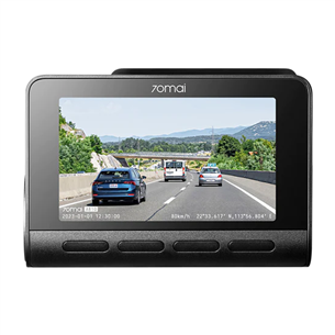 70mai Dash Cam 4K A810 and RC12 Rear Cam, melna - Videoreģistrators