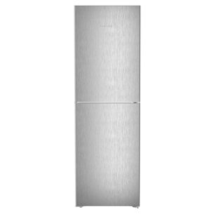 Liebherr, NoFrost, 319 л, высота 186 см, серебристый - Холодильник CNSFD5204-22