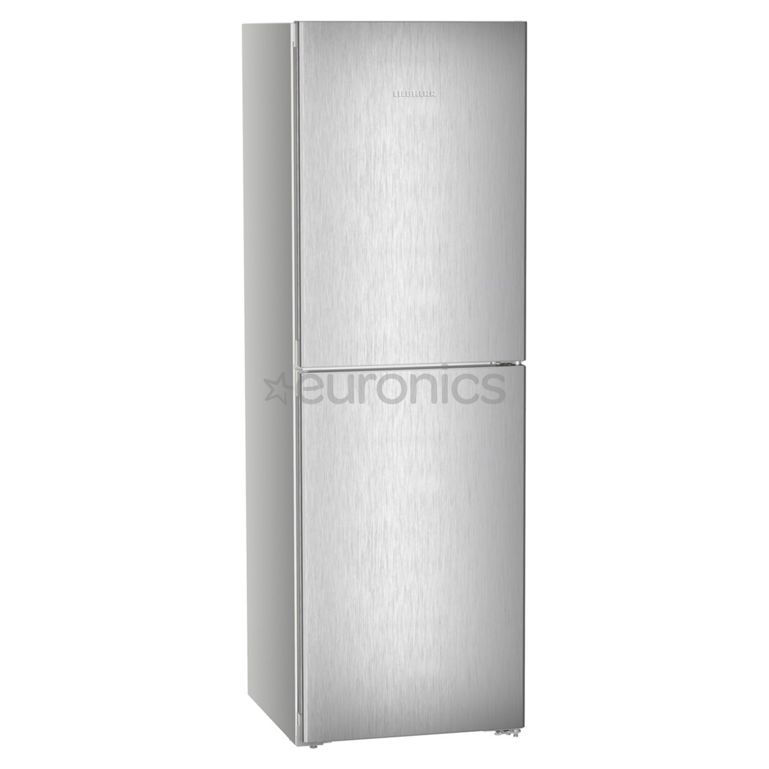Liebherr, NoFrost, 319 L, height 186 cm, silver - Refrigerator