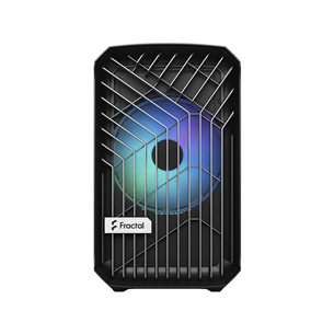 Fractal Design Torrent Nano, RGB, rūdīts stikls, gaišs tonis, melna - Datora korpuss