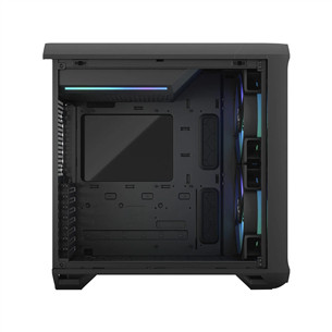 Fractal Design Torrent Compact, RGB, tempered glass, light tint, black - PC case