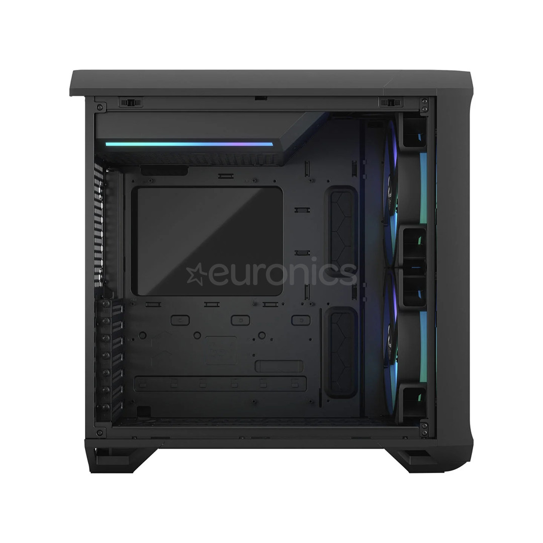 Fractal Design Torrent Compact, RGB, tempered glass, light tint, black - PC case