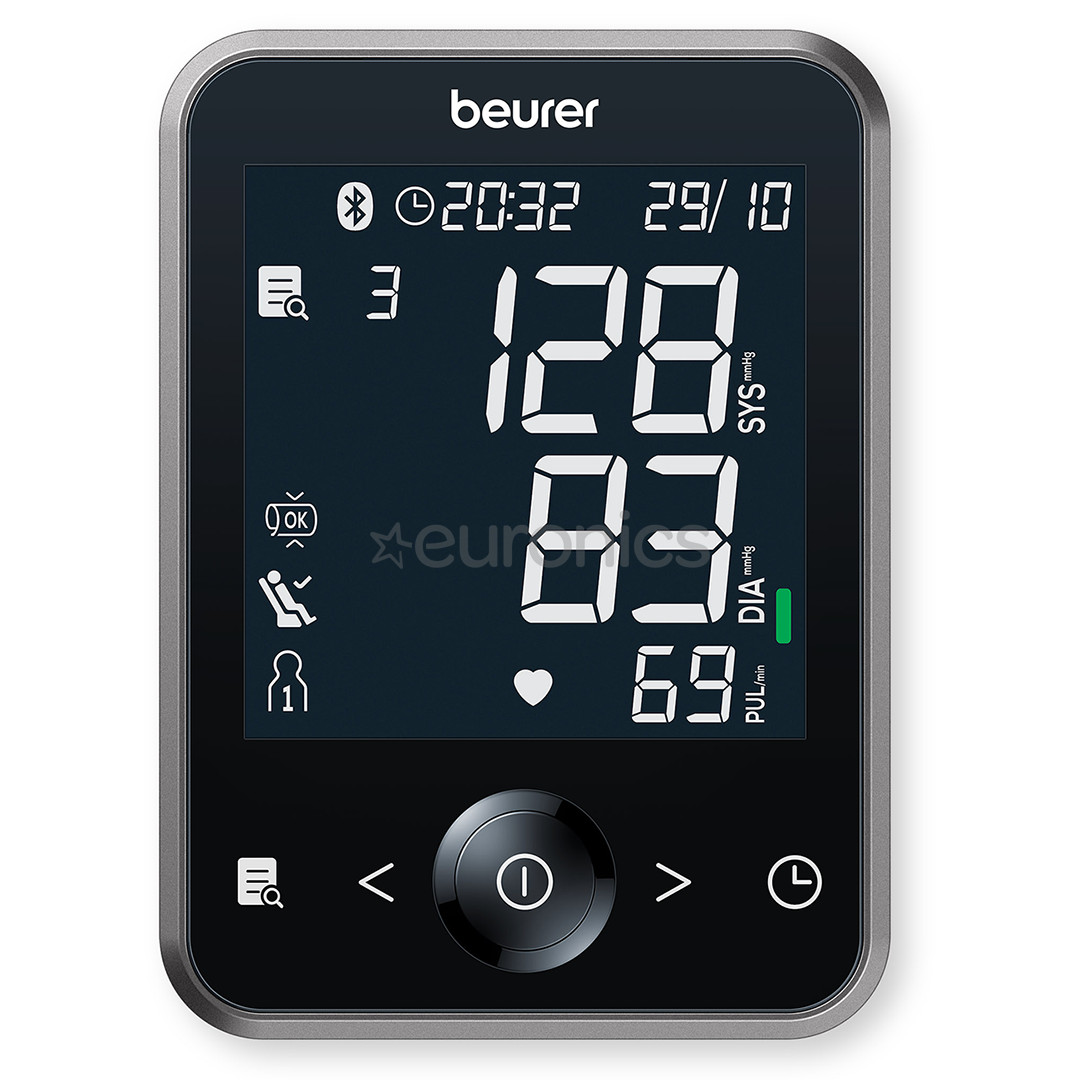 Beurer, melna - Asinsspiediena mērītājs