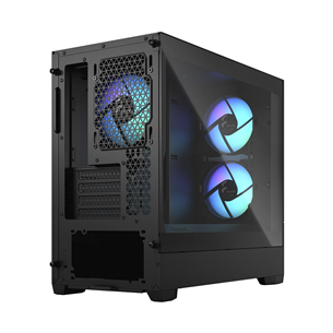 Fractal Design Pop Mini Air, RGB, black - PC case