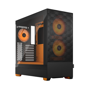 Fractal Design Pop Air, RGB, orange/black - PC case FD-C-POR1A-05
