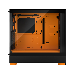 Fractal Design Pop Air, RGB, oranža/melna - Datora korpuss