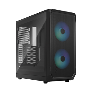 Fractal Design Focus 2, RGB, black - PC case