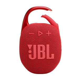 JBL Clip 5, sarkana - Portatīvais bezvadu skaļrunis