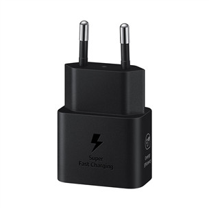 Samsung, USB-C, 45 W, melna - Lādētājs