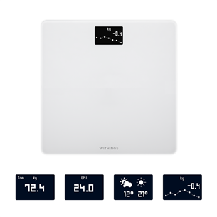 Withings Body, white - Diagnostic bathroom scale