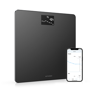 Withings Body, melna - Diagnostiskie elektroniskie svari