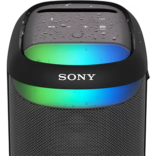 Sony XV500 X-Series, Bluetooth, USB-A, melna - Portatīvais bezvadu skaļrunis