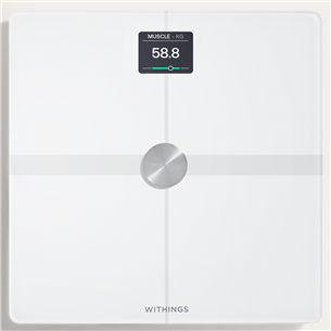 Withings Body Smart, white - Diagnostic bathroom scale BODYSMART.WHITE