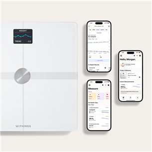 Withings Body Smart, balta - Diagnostiskie elektroniskie svari