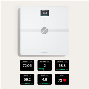 Withings Body Smart, white - Diagnostic bathroom scale