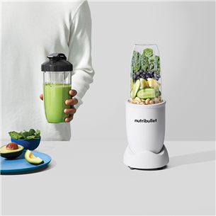 Nutribullet Pro, 900 W, 0.95 L, balta - Blenderis