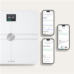 Withings Body Comp, balta - Diagnostiskie elektroniskie svari