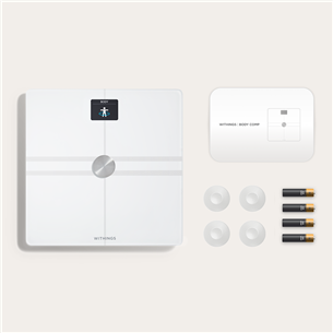 Withings Body Comp, balta - Diagnostiskie elektroniskie svari