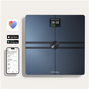 Withings Body Comp, melna - Diagnostiskie elektroniskie svari