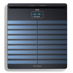 Withings Body Scan, black - Diagnostic bathroom scale BODYSCAN.BLACK