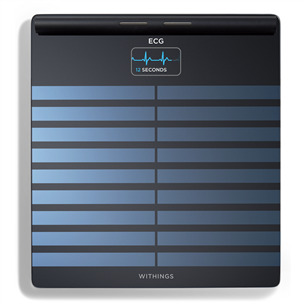 Withings Body Scan, melna - Diagnostiskie elektroniskie svari BODYSCAN.BLACK