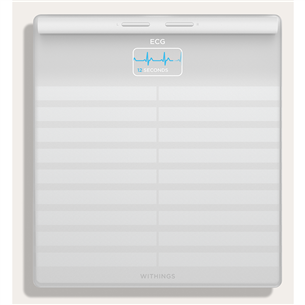 Withings Body Scan, white - Diagnostic bathroom scale