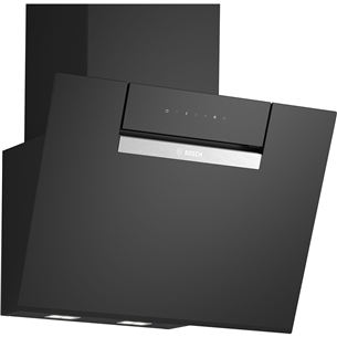 Bosch, Series 4, 768 m³/h, width 60 cm, black - Cooker hood