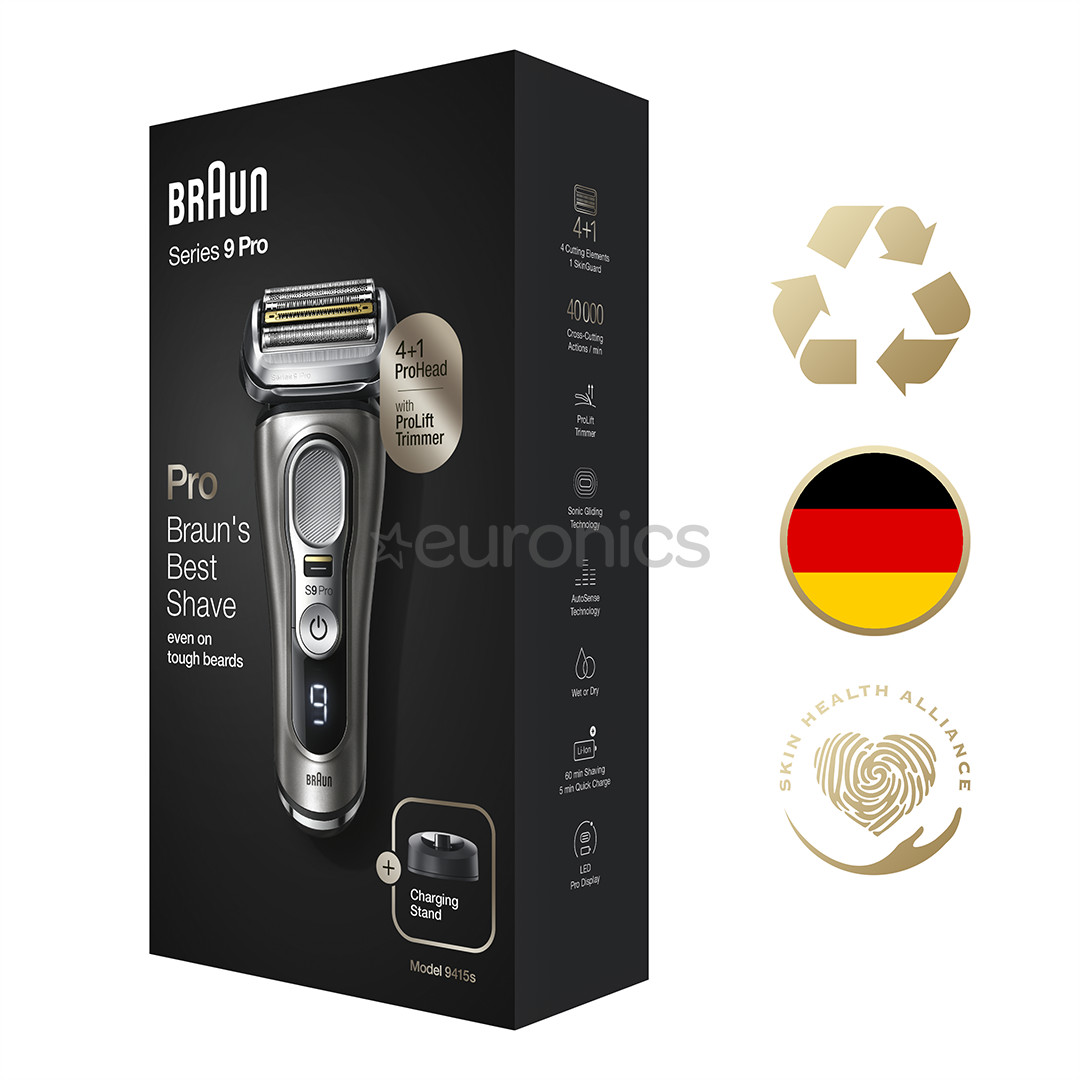Braun Series 9 Pro, silver - Shaver