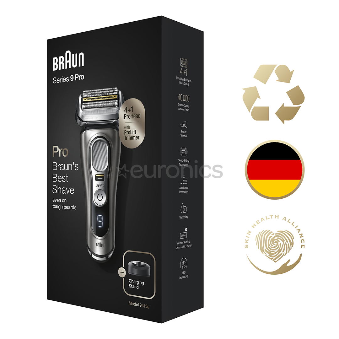 Braun Series 9 Pro, silver - Shaver